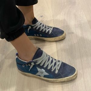 💙 Golden Goose Sneakers in Suede Blue Navy